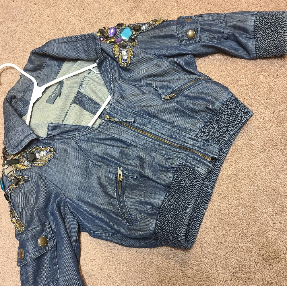 Crop jacket